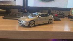 Обзор модели BMW 645Ci в масштабе 1/24 от Welly
