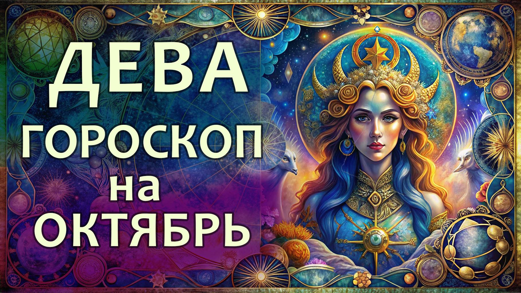 Гороскоп для Девы на октябрь 2025 2025 года