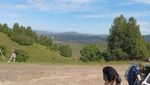 На скале Чертов палец