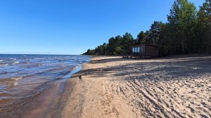 Пляж в Коккорево. Сентябрь 2025.