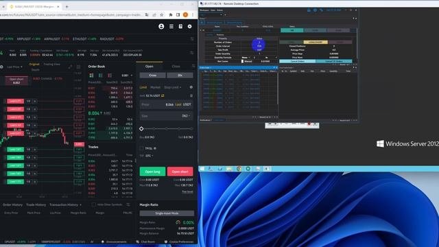 выставление сетки ордеров и управление №4