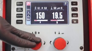 Настройка сварочного аппарата ROSWELD MIG в зависимости от типа материала