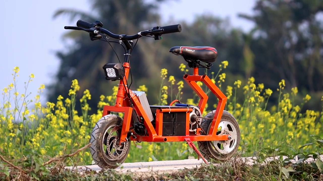 Мини электробайк 800Вт смотреть онлайн