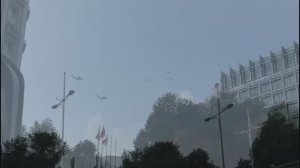 Авиация стала кульминацией военного парада в Пекине