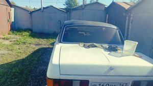 волга 3102 с черной матовой крышей