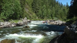 Баш-Хем. Порог "3 калитки"