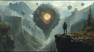 Gravity-Distorted Valley 🌌 2-Hour Sci-Fi Ambience ｜ Space Rift Soundscape ｜ Atmospheric ｜ Mysteriou