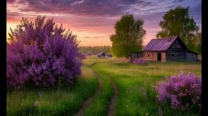 Сирень лавандового цвета