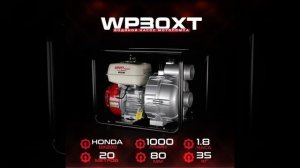 Бензиновая мотопомпа HND WP30XT от официального дилера Подорожник Авто