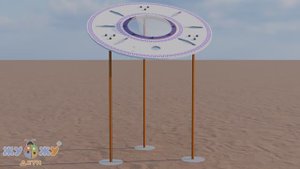 Архитектурный элемент "Модель НЛО"