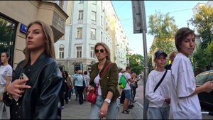 Красивые русские девушки 🌆 раскрывают секреты вечерней прогулки по Москве
