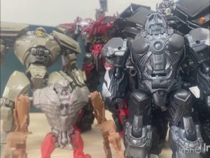 Трансформеры прайм stop motion