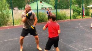 Летний лагерь,часть 3,тренировки