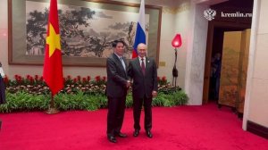 Владимир Путин встретился с Президентом Социалистической Республики Вьетнам Лыонг Кыонгом, 03.09