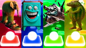 ЛИРИЛИ ЛАРИЛА 🆚 БОМ БОМ БОМ ГАЗУН 🆚 БОМБАРДИРО КРОКОДИЛО 🆚 ИЛЬ КАКТО ХИППОПОТАМО | Tiles Hop №166