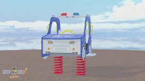 Качалка-балансир "Машинка ДПС"