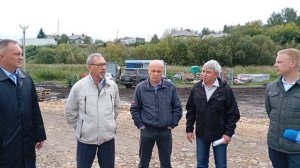 Выездной штаб на набережной в Ачинске (часть 1)