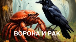 Сказка «ВОРОНА И РАК».