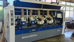 Восьмишпиндельный четырехсторонний станок MOULDERTec 823 запущен у клиента!