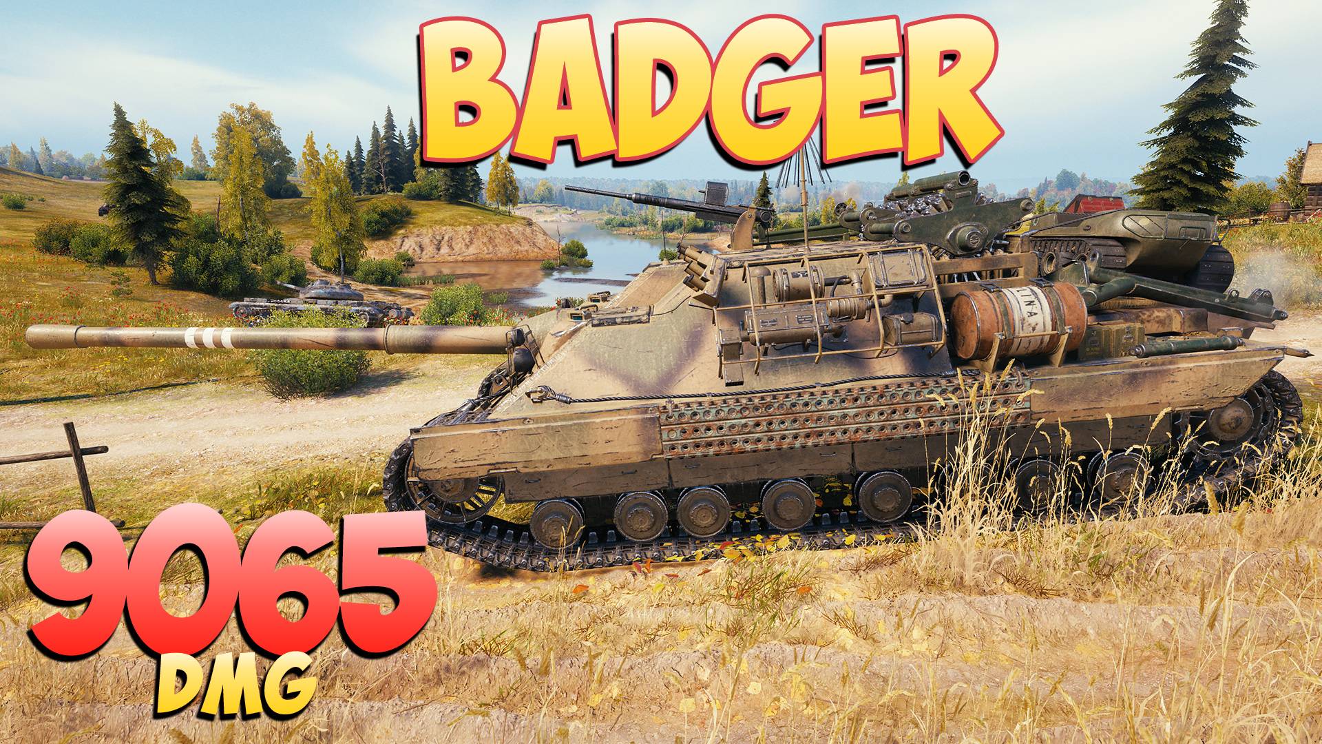 Badger • Легкие 9к! - 5 Фрагов 9K Урона • Мир Танков