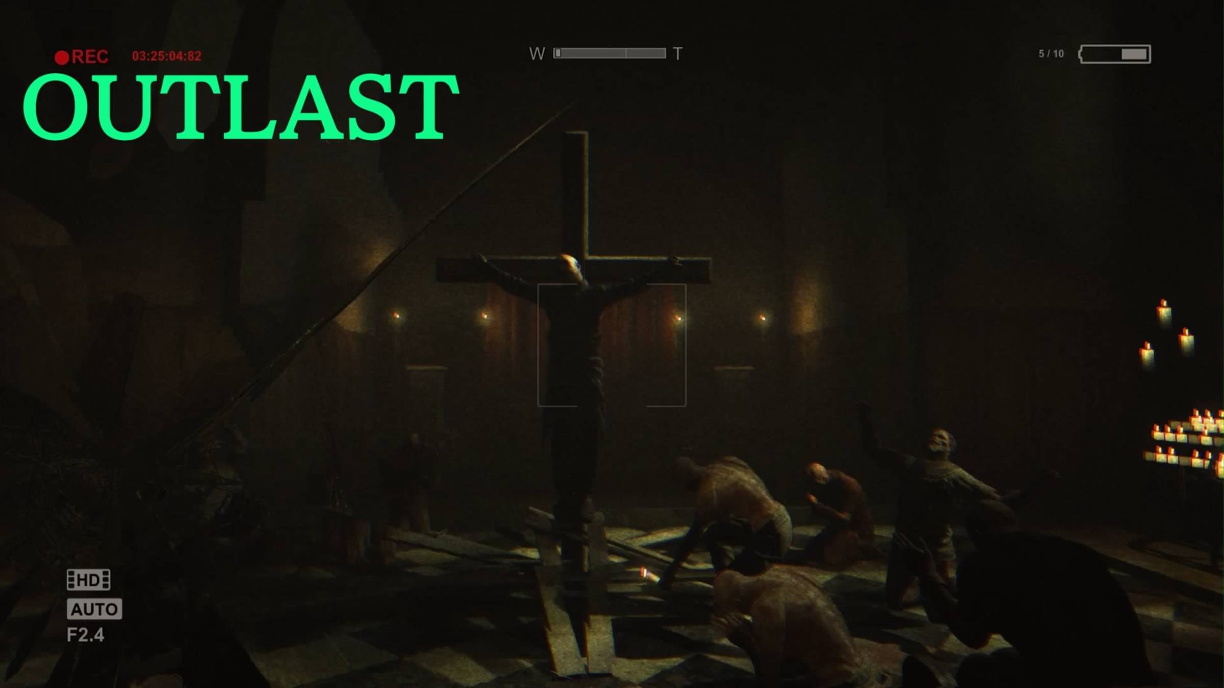 Outlast #7 Сгорел заживо