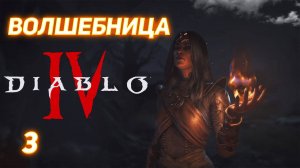 Diablo IV Волшебница серия 3