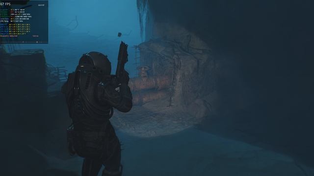 Тест Cronos:The New Dawn. 4K (3840x2160),  Epic, RT, DLSS Quality. RTX5080+13700K