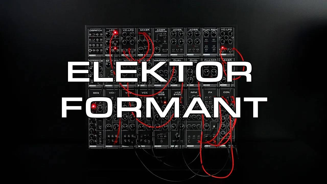 Erica Synths Elektor Formant Sound Demo