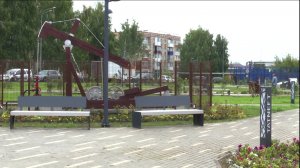 В Нурлате торжественно открыли сквер «Нефтяник»