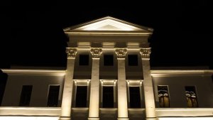 Архитектурно-художественная подсветка г.Арзамас Соборная площадь 4, 4а