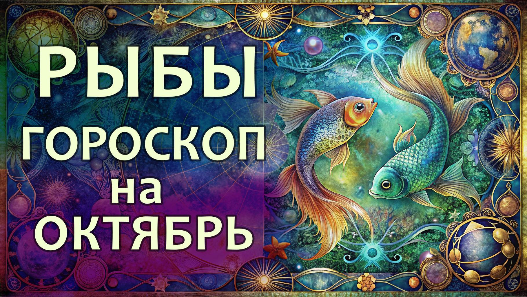 Гороскоп для Рыб на октябрь 2025 года