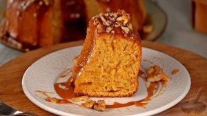 Из карамели выпекается, карамелью же и поливается. КЕКС «ИРИСКА» С ГЛАЗУРЬЮ