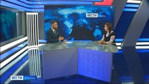 Гость студии — заместитель начальника Иркутского гидрометцентра Наталья Домбровская