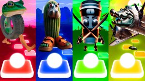 БОНЕКА АМБАЛАБУ 🆚 ИЛЬ КАКТО ХИППОПОТАМО 🆚 КАПУЧИНО АССАСИНО 🆚 БОМБАРДИРО КРОКОДИЛО | Tiles №171