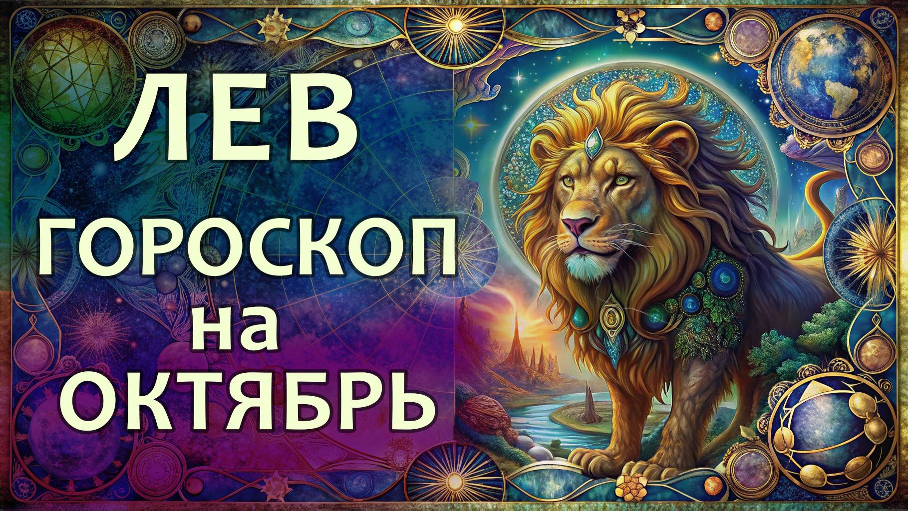 Гороскоп для Льва на октябрь 2025 года