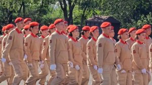 Парад в честь 80 летия победы над Японией . Чита , 3 сентября.