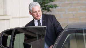 Президент Кубы Диас-Канель Бермудес прибыл в Китай на парад Победы