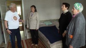 Почётного жителя Ханты-Мансийска Виктора Черина поздравили с 94-летием