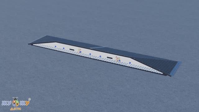 Безопасное колесо "Наклонная доска"