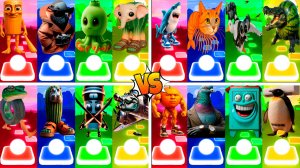 МЕГАМИКС ТУН ТУН ТУН САХУР 🆚 ШПИОНИРО ГОЛУБИРО 🆚 ДРУГИЕ БРЕЙНРОТ МЕМЫ | Tiles Hop №169-172