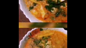 Рассольник со свежими огурчиками! ням