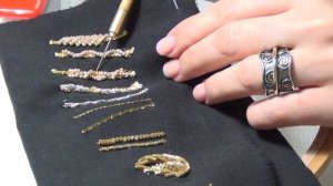 Тамбурная вышивка 2 ступень мастерства Блок 2 файл 2