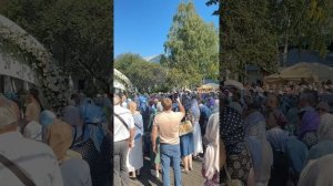 Крестный Ход Новоспасский Монастырь, праздник Пресвятой Богородицы ВСЕЦАРИЦА