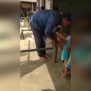 Традиционная индийская кровать.