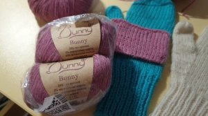 старт 2 // триостарты сентября // варежки из wool sea bunny