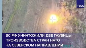ВС РФ уничтожили две гаубицы производства стран НАТО на северском направлении