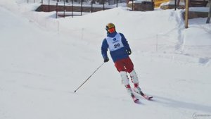 Горные лыжи, гигантский слалом во Владивостоке