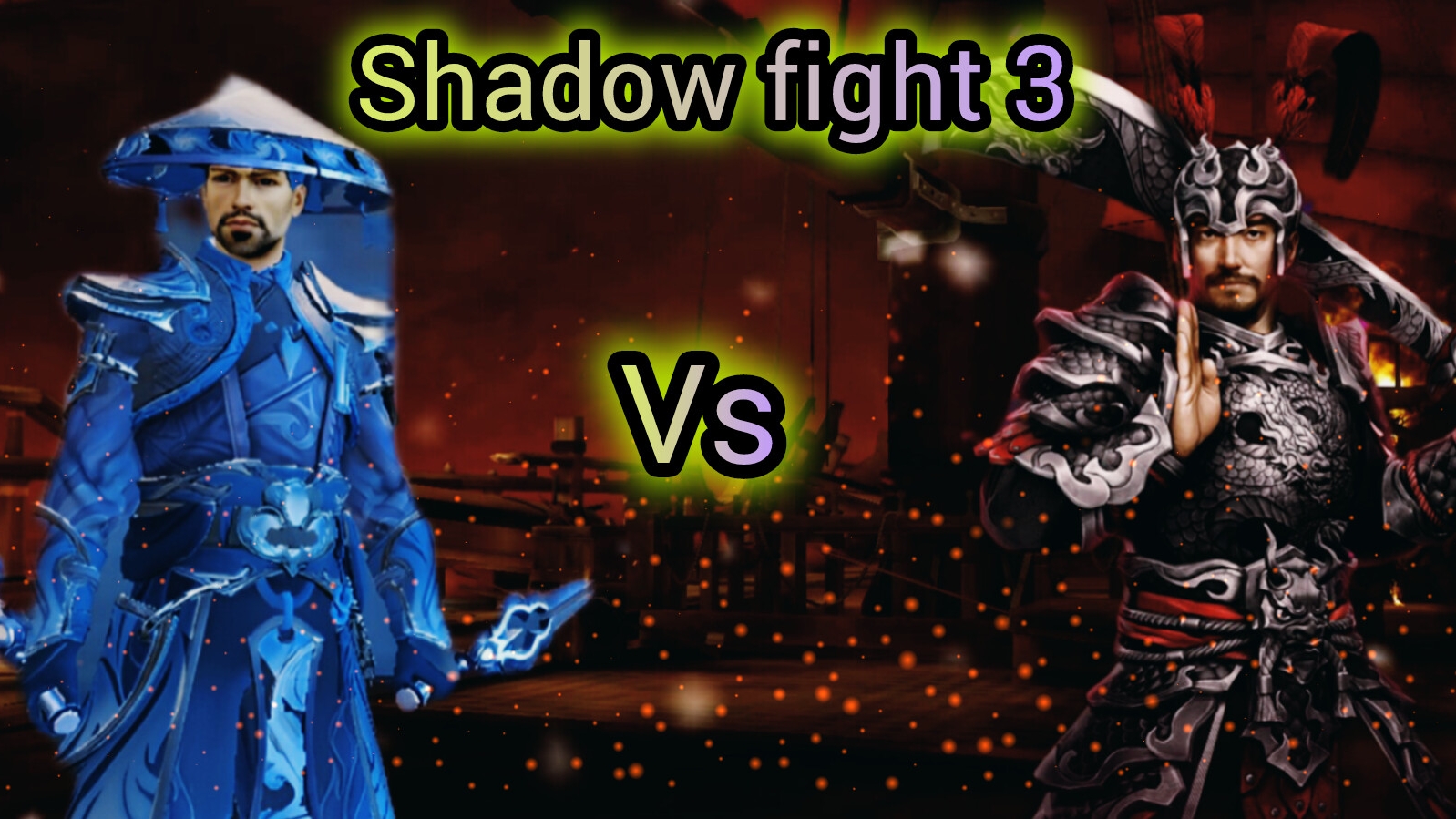 Лёд против Огня. Слуга Идеальной Глади Vs Предка-дракона в Shadow fight 3