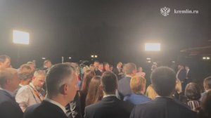 Общение Владимира Путина со СМИ, За кадром, Пекин, 3 сентября 2025 года