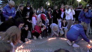 г.Ачинск. Акция ко Дню солидарности в борьбе с терроризмом.Площадь 65-летия Победы.03.09.25г.